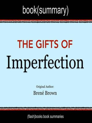 cover image of The Gifts of Imperfection by Brené Brown--Book Summary